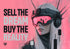SELL THE DREAM BUY THE REALITY METALLIC ART PRINT 100/100