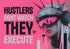 HUSTLERS DONT WATCH THEY EXECUTE METALLIC ART PRINT 100/100