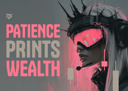 PATIENCE PRINTS WEALTH METALLIC ART PRINT 100/100