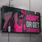 ADAPT OR GET LIQUIDATED XL DECOR BANNER 50/50