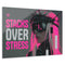 STACKS OVER STRESS ACRYLIC WALL ART 100/100
