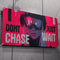 DONT CHASE JUST WAIT XL DECOR BANNER 50/50