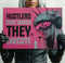 HUSTLERS DONT WATCH THEY EXECUTE METALLIC ART PRINT 100/100