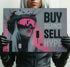 BUY SILENCE SELL HYPE METALLIC ART PRINT 100/100