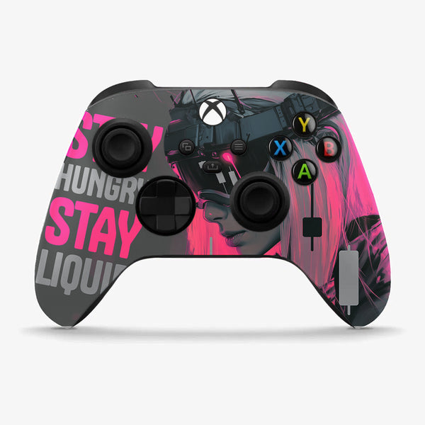 STAY HUNGRY STAY LIQUID XBOX SERIES X/S CONTROLLER SKIN 100/100