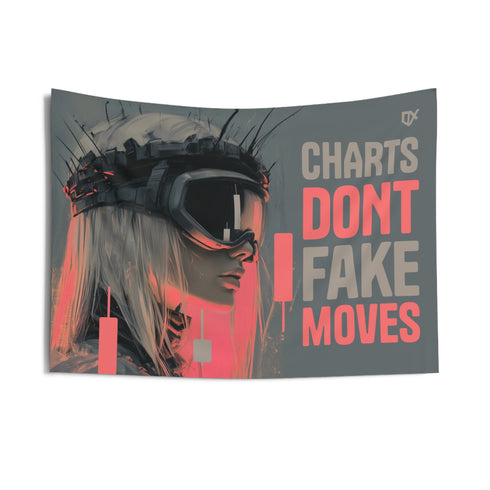 CHARTS DONT FAKE MOVES FLAG TAPESTRY 100/100