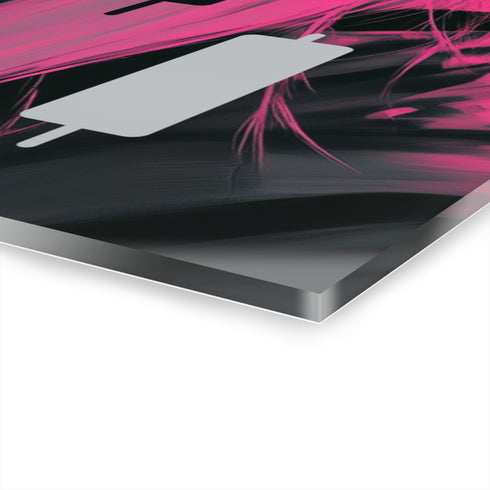 STAY HUNGRY, STAY LIQUID ACRYLIC WALL ART 100/100
