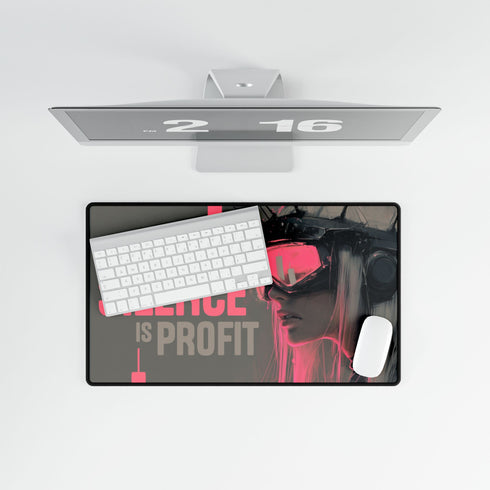 YOUR MINDSET IS YOUR EDGE LUXURY DESK MAT PRINT 100/100