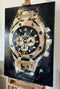 'Hold the Night' Original 1/1 Double Framed Painting | 59.4 x 84.1 cm