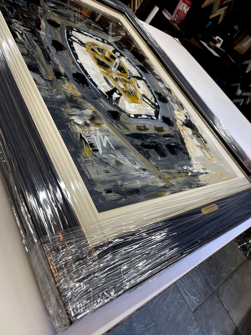 'Throne of Hours' Original 1/1 Double Framed Painting | 70cm x 94cm