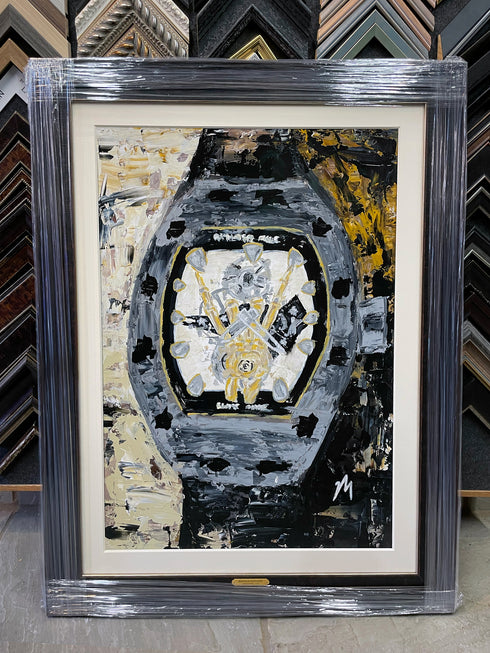 'Where Time Lives' Original 1/1 Double Framed Painting | 70cm x 94cm