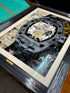 'Where Time Lives' Original 1/1 Double Framed Painting | 70cm x 94cm