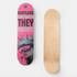 HUSTLERS DONT WATCH THEY EXECUTE SKATEBOARD WALL ART 100/100