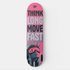 THINK LONG MOVE FAST SKATEBOARD WALL ART 100/100