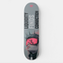 LIQUIDITY FINDS CONVICTION SKATEBOARD WALL ART 100/100
