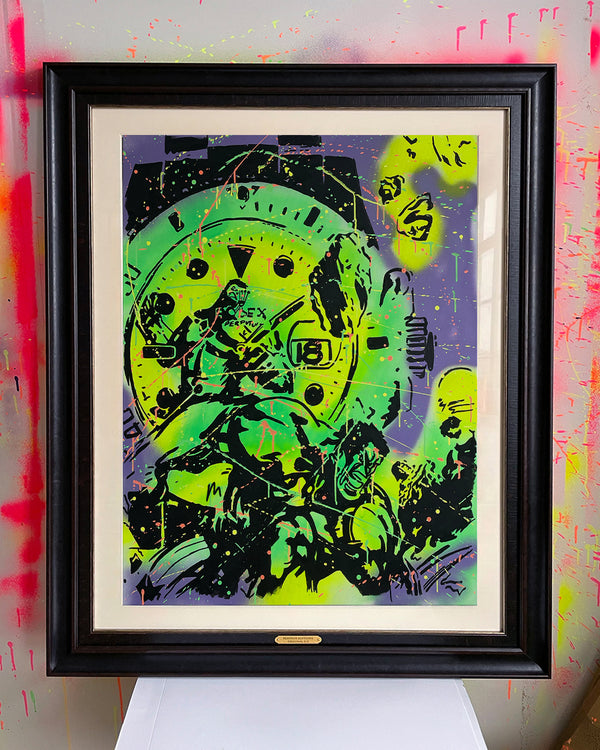 'Rage Against Time' Framed Limited Edition | 1 of 20